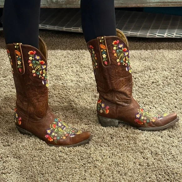COPY - Sora multi color Old Gringo boots - Picture 1 of 4